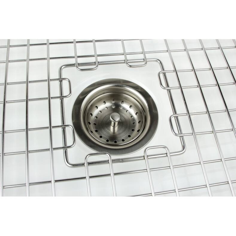 SinkSense Stainless Steel 3.5" Basket Strainer Drain with Post Style